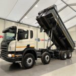 Scania P400 8×4 Rest Cab Steel Tipper - thumbnail