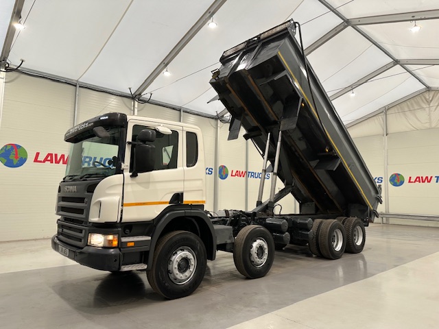 Scania P400 8×4 Rest Cab Steel Tipper