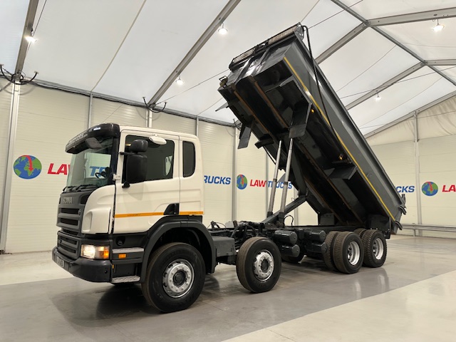 Scania P400 8×4 Rest Cab Steel Tipper
