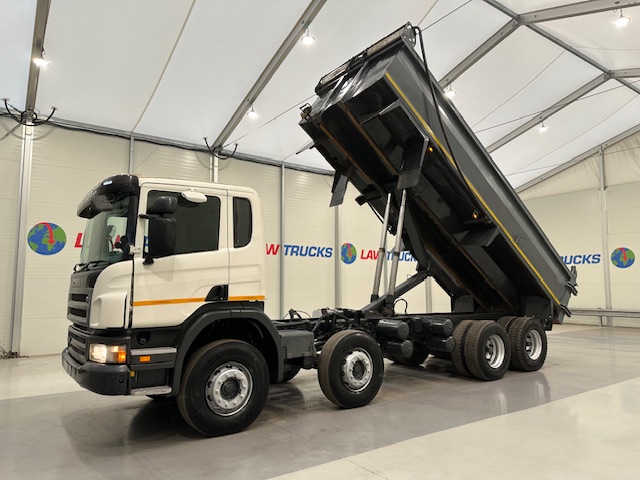 Scania P400 8×4 Rest Cab Steel Tipper