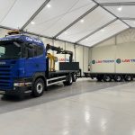 Scania R420 6×2 Rear Lift Brick Grab Drawbar - thumbnail