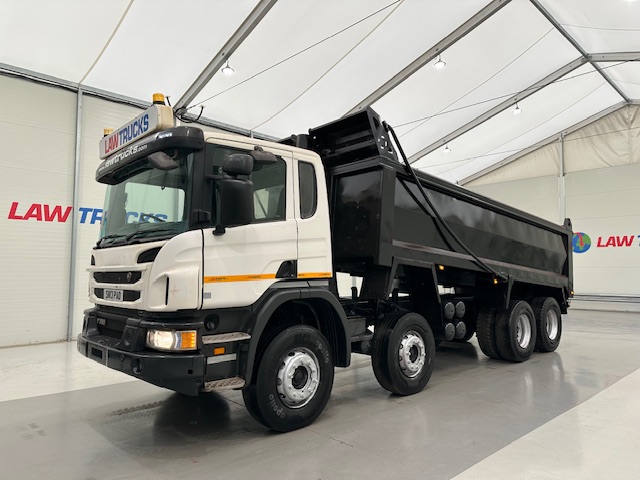 Scania P360 8×4 Rest Cab Steel Tipper