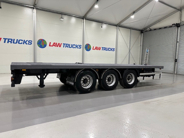 Weightlifter Tri Axle Flatbed Drawbar Trailer