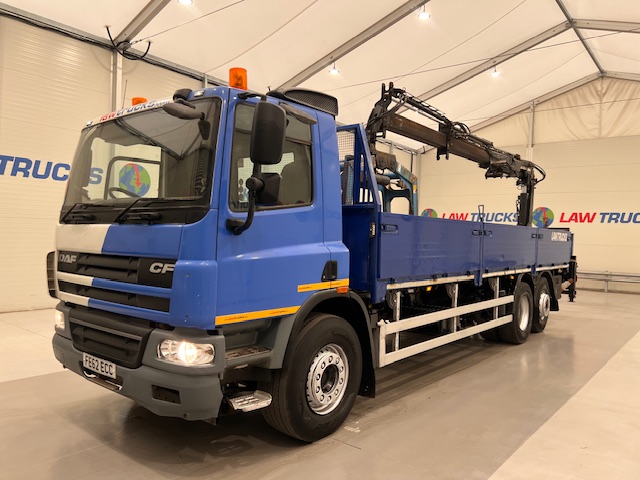 DAF CF75 310 Day Cab Dropside Brick Grab