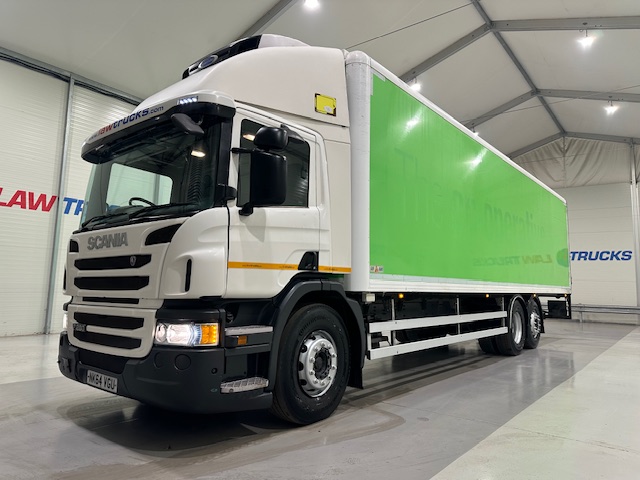 Scania P280 6×2 Rear Lift Day Cab Fridge Box