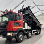 Scania G410 8×4 Sleeper Cab Steel Tipper - thumbnail