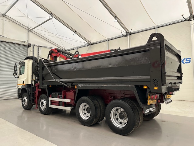 DAF CF85 410 8×4 Day Cab Steel Tipper Grab