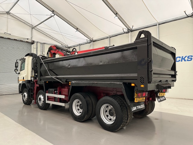 DAF CF85 410 8×4 Day Cab Steel Tipper Grab