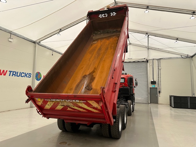 Hino 3241 700 8×4 Sleeper Cab Steel Tipper