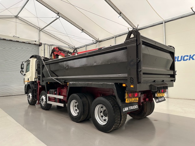 DAF CF85 410 8×4 Day Cab Steel Tipper Grab