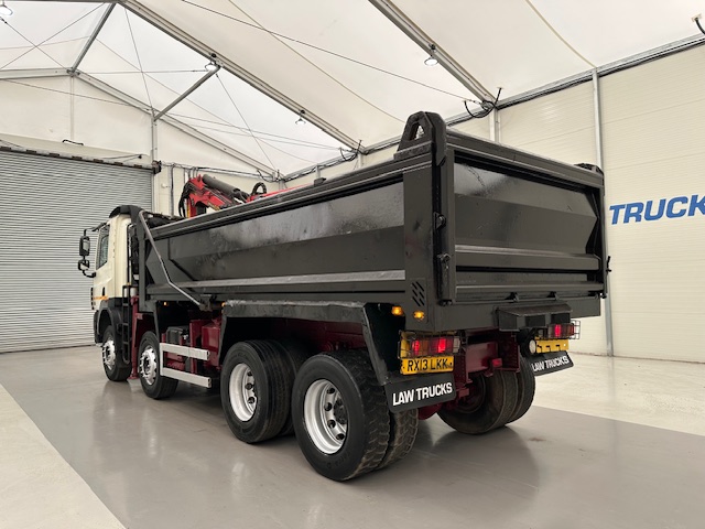 DAF CF85 410 8×4 Day Cab Steel Tipper Grab