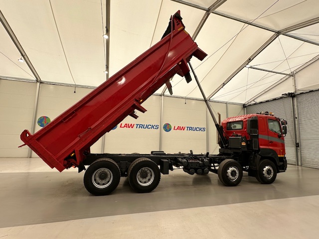Hino 3241 700 8×4 Sleeper Cab Steel Tipper
