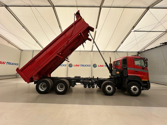 Hino 3241 700 8×4 Sleeper Cab Steel Tipper