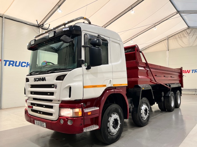 Scania P400 8×4 Sleeper Cab Steel Tipper