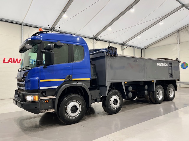 Scania P370 8×4 Sleeper Cab Tipper Manual