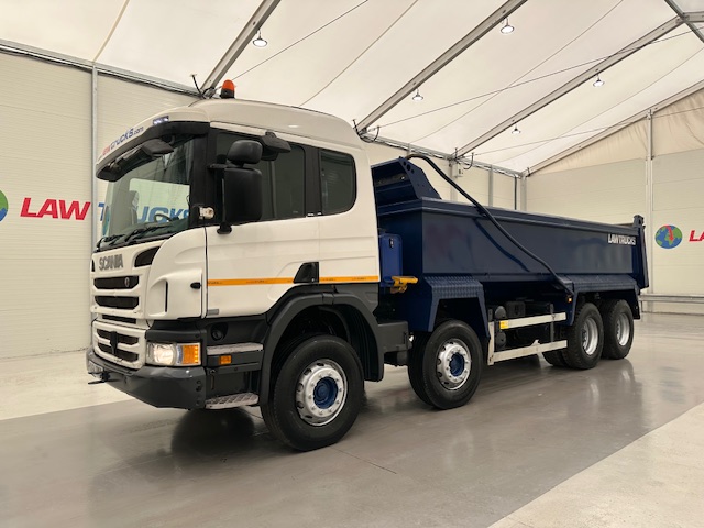 Scania P370 8×4 Sleeper Cab Tipper Manual