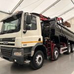 DAF CF85 410 8×4 Day Cab Steel Tipper Grab - thumbnail