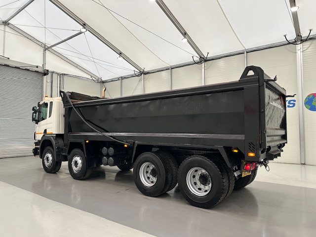 Scania P360 8×4 Rest Cab Steel Tipper