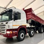 Scania P400 8×4 Sleeper Cab Steel Tipper - thumbnail