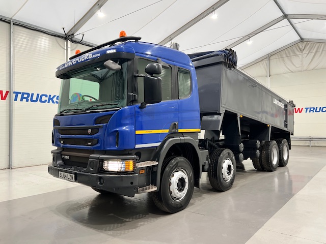 Scania P370 8×4 Sleeper Cab Tipper Manual