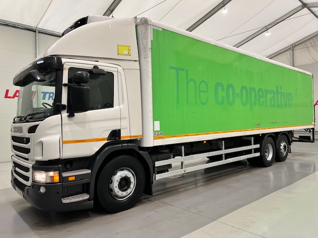 Scania P280 6×2 Rear Lift Day Cab Fridge Box