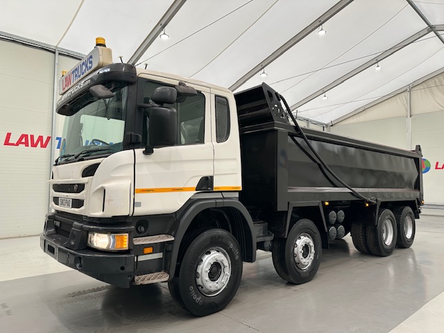 Scania P360 8×4 Rest Cab Steel Tipper