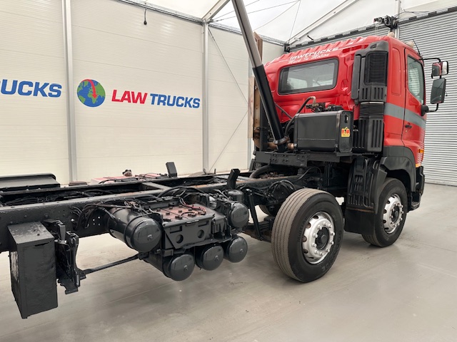 Hino 3241 700 8×4 Sleeper Cab Steel Tipper