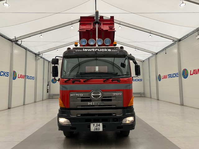 Hino 3241 700 8×4 Sleeper Cab Steel Tipper