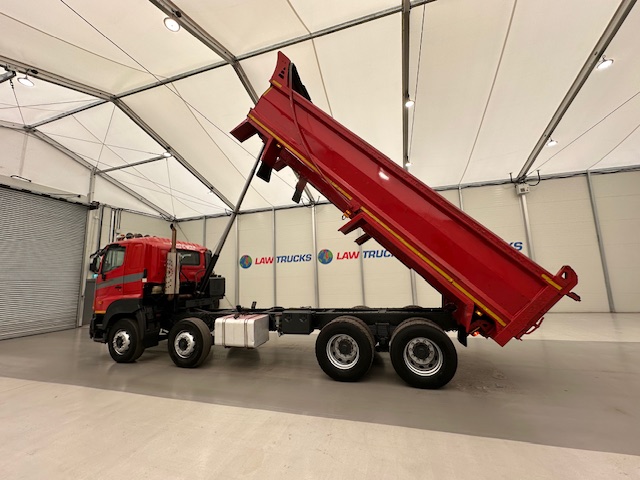 Hino 3241 700 8×4 Sleeper Cab Steel Tipper