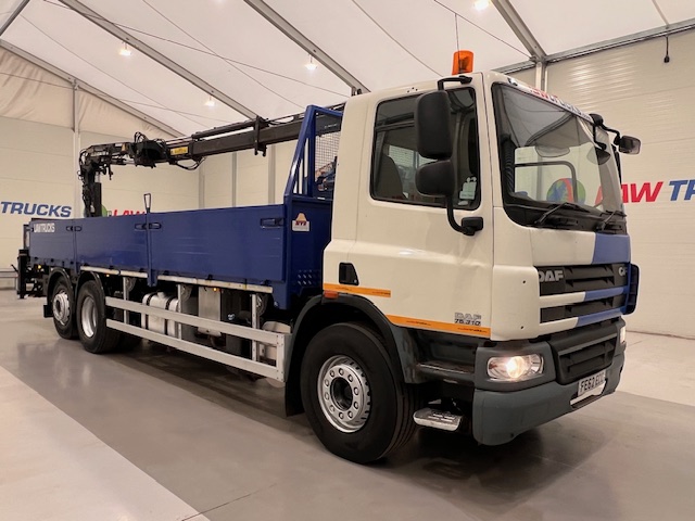 DAF CF75 310 Day Cab Dropside Brick Grab