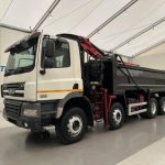 DAF CF85 410 8×4 Day Cab Steel Tipper Grab - thumbnail