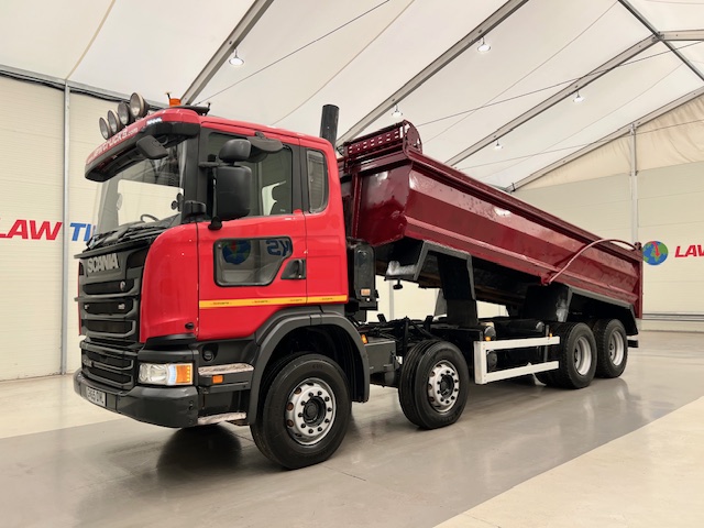 Scania G410 8×4 Rest Cab Steel Tipper
