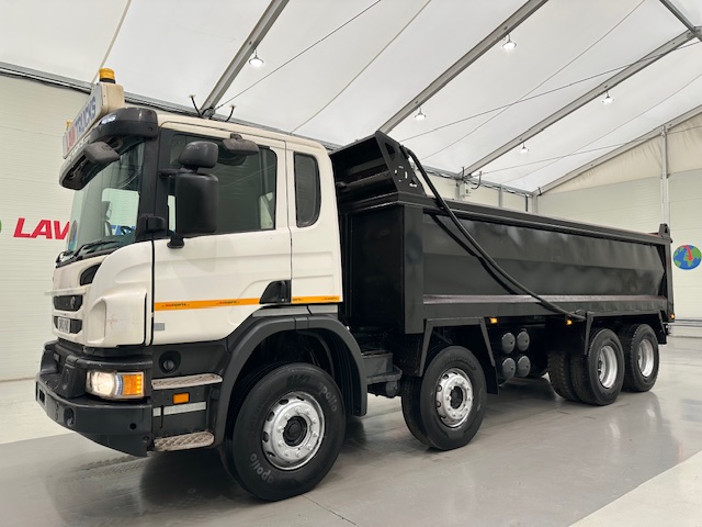 Scania P360 8×4 Rest Cab Steel Tipper