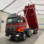 Hino 3241 700 8×4 Sleeper Cab Steel Tipper - thumbnail