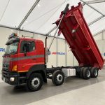 Hino 3241 700 8×4 Sleeper Cab Steel Tipper - thumbnail