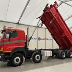 Hino 3241 700 8×4 Sleeper Cab Steel Tipper - thumbnail