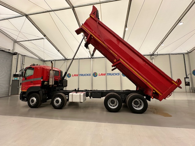 Hino 3241 700 8×4 Sleeper Cab Steel Tipper