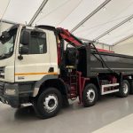 DAF CF85 410 8×4 Day Cab Steel Tipper Grab - thumbnail