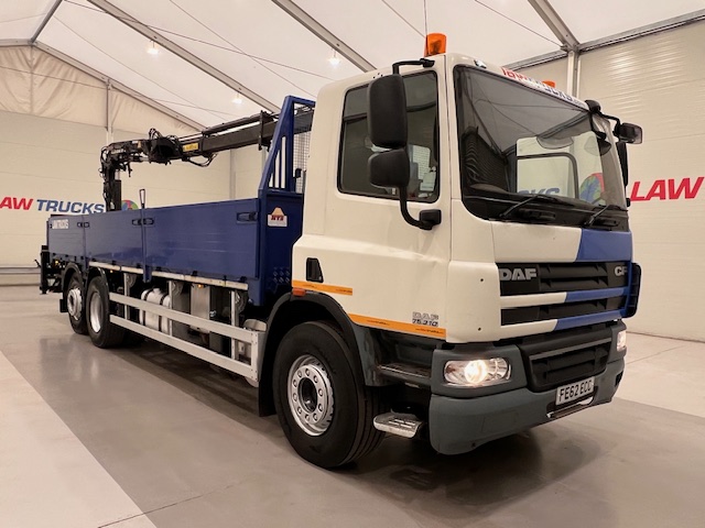 DAF CF75 310 Day Cab Dropside Brick Grab