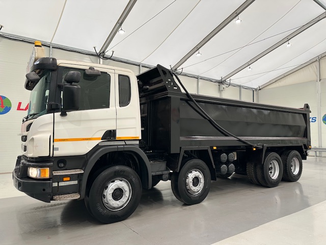 Scania P360 8×4 Rest Cab Steel Tipper