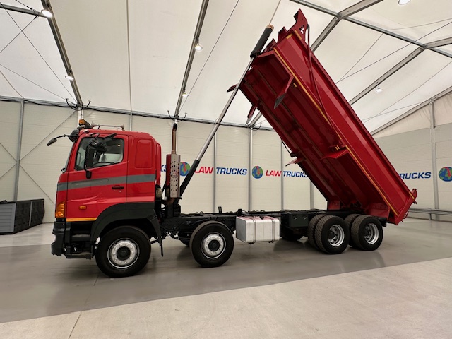 Hino 3241 700 8×4 Sleeper Cab Steel Tipper
