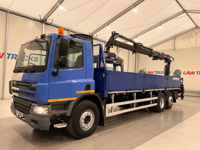 DAF CF75 310 Day Cab Dropside Brick Grab