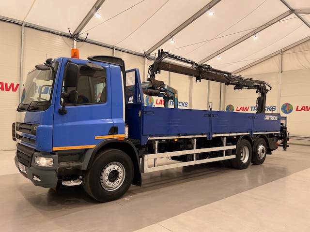 DAF CF75 310 Day Cab Dropside Brick Grab