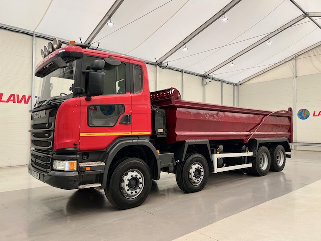 Scania G410 8×4 Rest Cab Steel Tipper