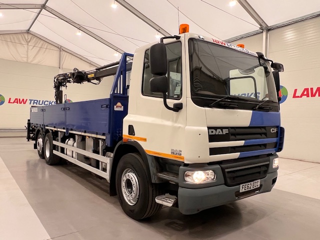 DAF CF75 310 Day Cab Dropside Brick Grab