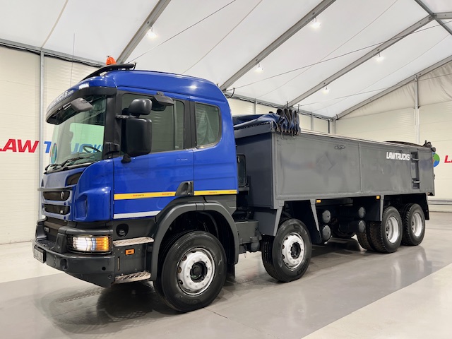 Scania P370 8×4 Sleeper Cab Tipper Manual