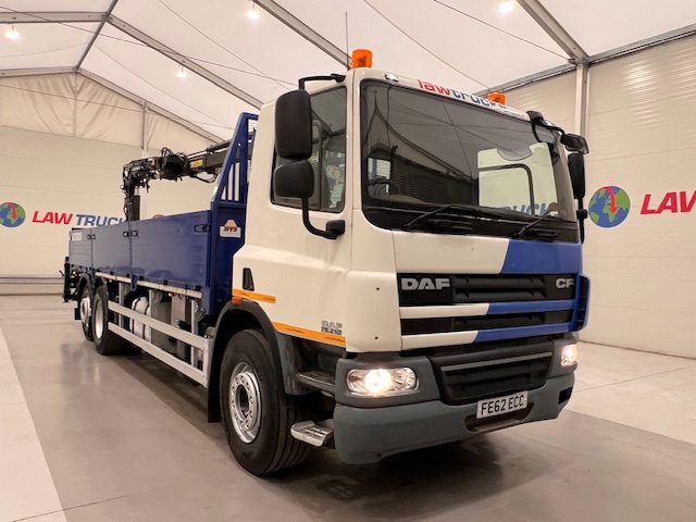 DAF CF75 310 Day Cab Dropside Brick Grab