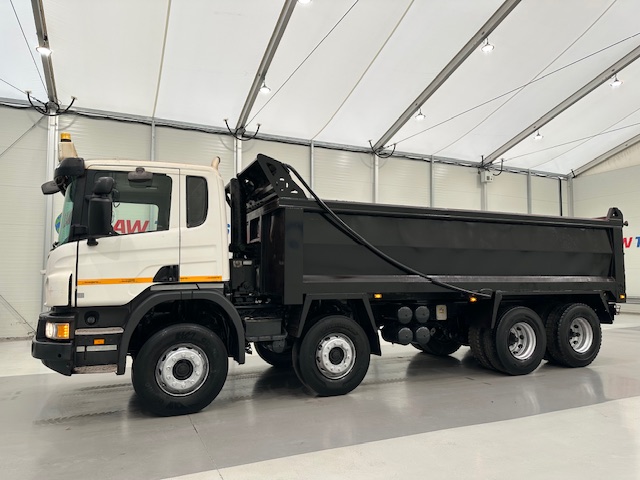 Scania P360 8×4 Rest Cab Steel Tipper