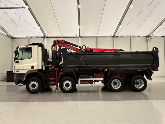 DAF CF85 410 8×4 Day Cab Steel Tipper Grab