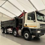 DAF CF85 410 8×4 Day Cab Steel Tipper Grab - thumbnail